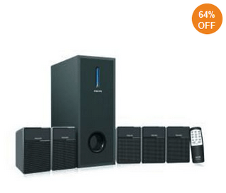 [Price Up!! Still Cheapest] Philips DSP 65E Speakers worth Rs.6990 for Rs.2390
