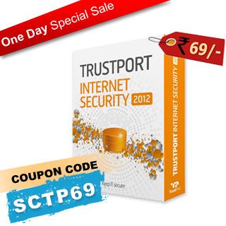 Shopclues : Trustport Internet Security for just Rs.69