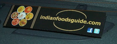 Freebie: Get free Car Sticker from Indianfoodsguide