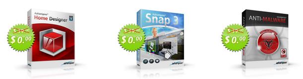 Free Licensed Software worth $117 from Ashampoo