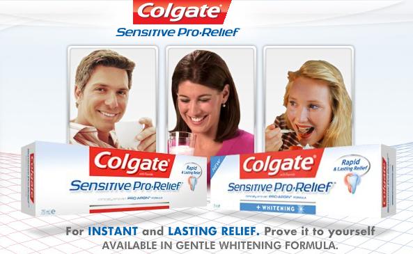Free Sample: Colgate Sensitive Pro Relief
