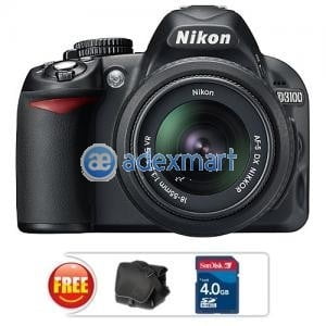 Nikon D3100 DSLR with 8-55mm NIKKOR VR Lens @ 21590