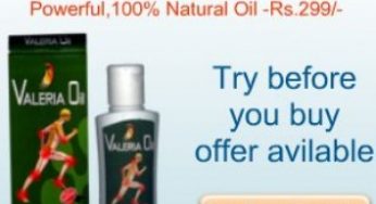 Free Sample: Valeria Oil for Joint Pain Treatment