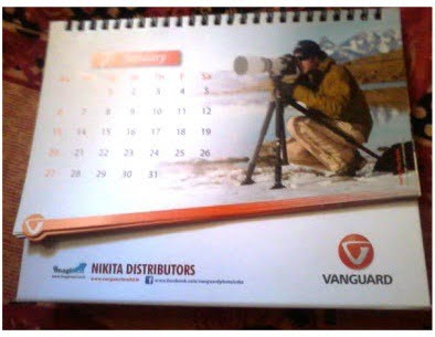 Freebie: Free 2013 Vanguard Table Calendar by Vanguard Photo India