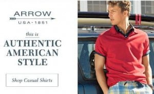 (Discount Increased) Arrow Clothing: Flat 30% Off + Extra 37% Off on Arrow Shirts | T-Shirts | Trousers at Flipkart