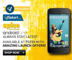 Special Offer: Spice Android One Dream UNO Mi-498 for Rs.3999 @ Flipkart