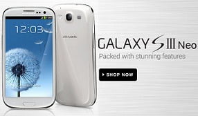Price Drop:Samsung Galaxy SIII Neo for Rs.12499 @ Flipkart