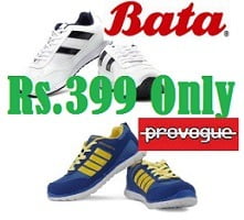 Bata & Provogue Casual Shoes for Rs.399 @ Flipkart