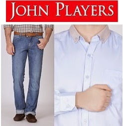 Flat 50% Off on John Players Men’s Clothing @ Flipkart (Limited Period Offer)