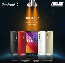 Asus Zenfone-2 Exclusively @ Flipkart starting Rs.12999