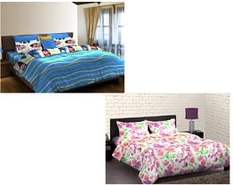 Extra 54% Off on Double Bedsheet worth Rs.1199 for Rs.499 @ Flipkart