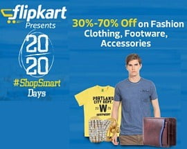 Super Star Offer: Extra 10% Off on Men’s & Women’s Fashion Styles (30% to 70% Off) @ Flikart (Valid till 17th May’15)