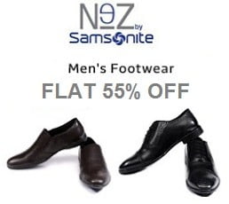 NeZ Samsonite Men’s Formal Leather Shoes – Flat 55% Off @ Amazon