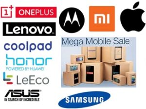 Mega Mobile Sale @ Amazon: Upto 40% Off + Cashback upto Rs.450 + Extra 5% Cashback with HDFC Debit Cards  (Offer valid till 31st March’17)