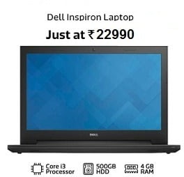DELL Intel Core i3 12th Gen 1215U (8 GB/ 512 GB SSD/ Windows 11 Home) Inspiron 3520 Thin and Light Laptop (15.6 Inch) for Rs.33990 @ Flipkart