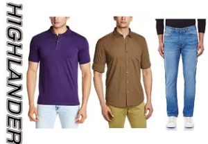 Highlander Men’s Clothing – Flat 50% to 70% Off @ Amazon