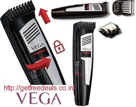 Vega T-Comfort VHTH-07 Trimmer For Men for Rs.672 with 2 Yrs Warranty @ Amazon