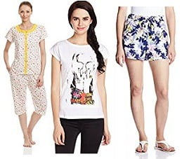 Women’s Top  Brand Casual Wear – Flat 70% Off starts Rs.119 @ Amazon