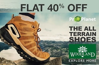 Woodland Shoes – Minimum 40% Off starts Rs.299 @ Amazon