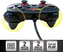 Red Gear Highline Plus Gamepad for Rs.599 @ Flipkart (Extra Rs.300 Off)