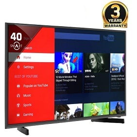 Vu 108 cm (43 inch) Ultra HD (4K) LED Smart Google TV for Rs.23999 @ Flipkart