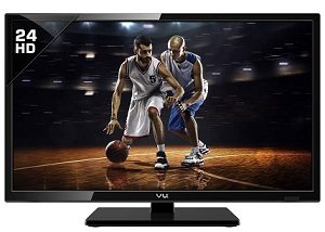 Vu 60cm (24) HD Ready LED TV  (24JL3, 1 x HDMI, 1 x USB) for Rs.9490 @ Flipkart