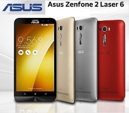 Asus Zenfone 2 Laser 6 (32GB ROM, 3GB RAM, 6″ FHD Retina Display) – Flat Rs.4000 Off for Rs.13999 @ Flipkart