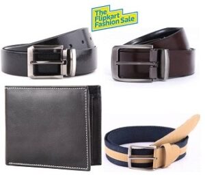 Flipkart Fashion Sale – Belts & Wallet below Rs.499 + Extra 10% Off with HDFC Credit Card @ Flipkart