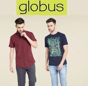 Great Deal: Globus Men’s Clothing – Flat 70% Off starts Rs.179 @ Tatacliq