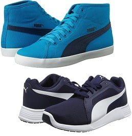 Puma Men’s STTrainerEvo Sneakers & Elsuv2MidCVDP Boots worth Rs.3999 for Rs.1199 @ Amazon