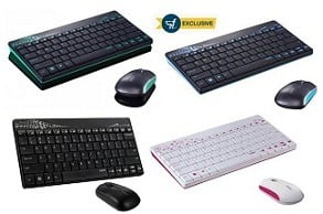 Great Offer: Rapoo Wireless Keyboard & Mouse Combo just for Rs.799 @ Flipkart