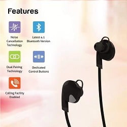 Steal Deal: Envent LiveTune ET-BTE001BLACK Wireless Bluetooth Headphones worth Rs.2599 for Rs.549 @ Flipkart
