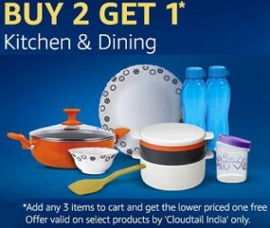 Kitchen & Dining Products – Buy 2 Get 1 FREE @ Amazon