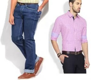 Men’s clothing – Up to 70% Off + Buy 2 get 50% Extra Off or Buy 3 or more get 65% Extra Off @ Flipkart