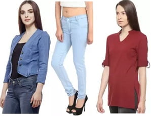 Women’s Best Selling Western Clothing Brands under Rs.599 @ Amazon