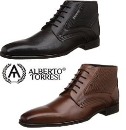 Flat 50% Off – Alberto Torresi Men’s Islay Leather Boots worth Rs.3495 for Rs.1748 @ Amazon (Limited Period Deal)