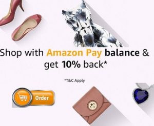Amazon Fashion Styles (Clothing & Footwear) up to 70% off + Extra 10% Cashback as Amazon Pay Balance on Rs.1000