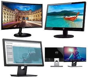 Computer LED Monitor (HP, Dell, Samsung & more) – Extra Rs.200 Off starts Rs.3799 @ Flipkart (Limited Period Deal)