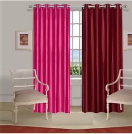 Set of 2 Eyelet Door Curtains for Rs.349 @ Flipkart