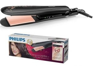 PHILIPS BHS397/40 Kerashine Titanium Straightener with SilkProtect Technology. Straighten, curl with instant shine for Rs.1581 @ Amazon