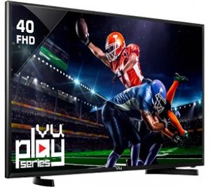 Vu 102cm (40) Full HD LED TV (40D6535 2 x HDMI 2 x USB) for Rs.16499 @ Flipkart