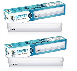 Wipro Garnet 5 Watt LED Batten (Pack of 2) for Rs.484 – Amazon