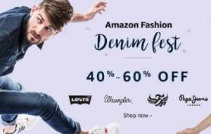 Amazon: Top Brand Denims for Men / Women – Flat 40% – 60% Off