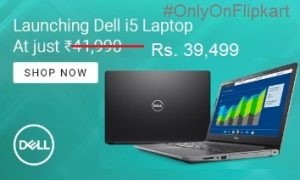 DELL Intel Core i5 11th Gen 1135G7 (8 GB/ 512 GB SSD/ Windows 11 Home) Vostro 3420 Notebook (14 inch) for Rs.39499 @ Flipkart