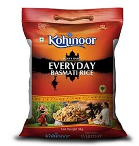 Kohinoor Everyday Basmati Rice, 5kg worth Rs.490 for Rs.325 – Amazon