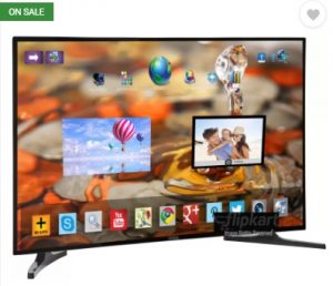 ONIDA 108 cm (43 inch) Ultra HD (4K) LED Smart Google TV 2023 Edition with Dolby Atmos Vision for Rs.23990 @ Flipkart