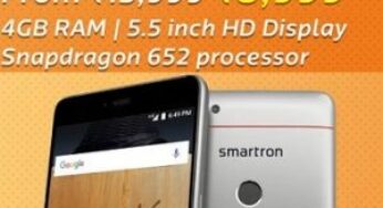Smartron srt.phone (32 GB, 4 GB RAM) for Rs.8,999 – Flipkart