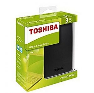 Toshiba Canvio Basic 3TB External Hard Drive for Rs.6499 – Amazon