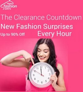 Flipkart Clearance Sale – Up to 80% off on Fashion Styles & Home Furnishing + Extra Discount Offer