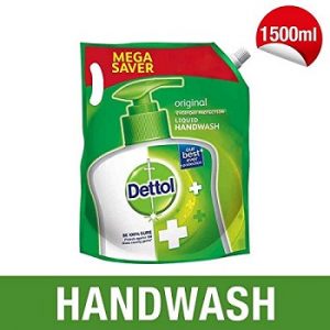 Dettol Liquid Hand wash Refill Original 1500ml for Rs.180 – Amazon